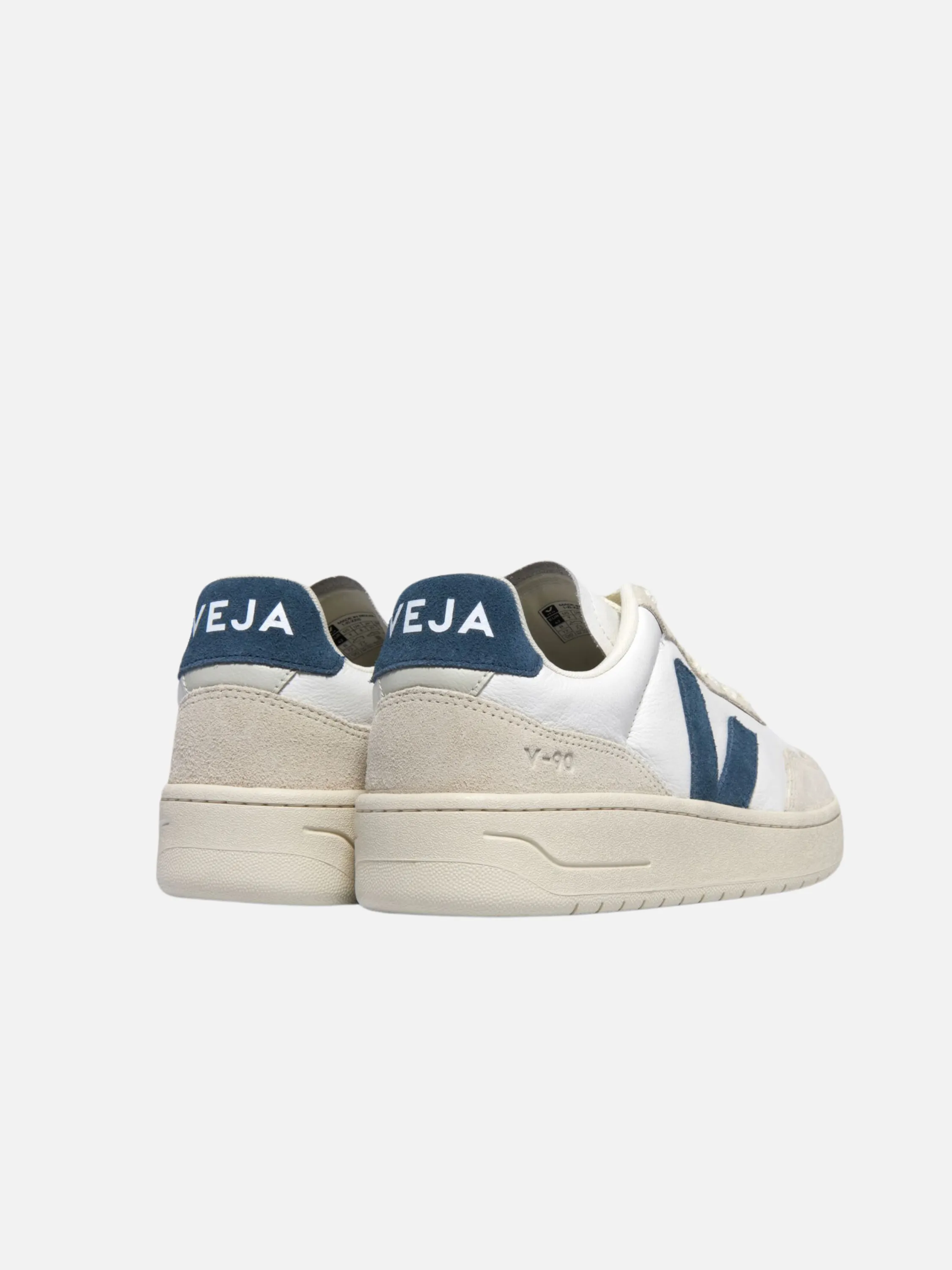 VEJA V-90 Leather Sneaker - White California