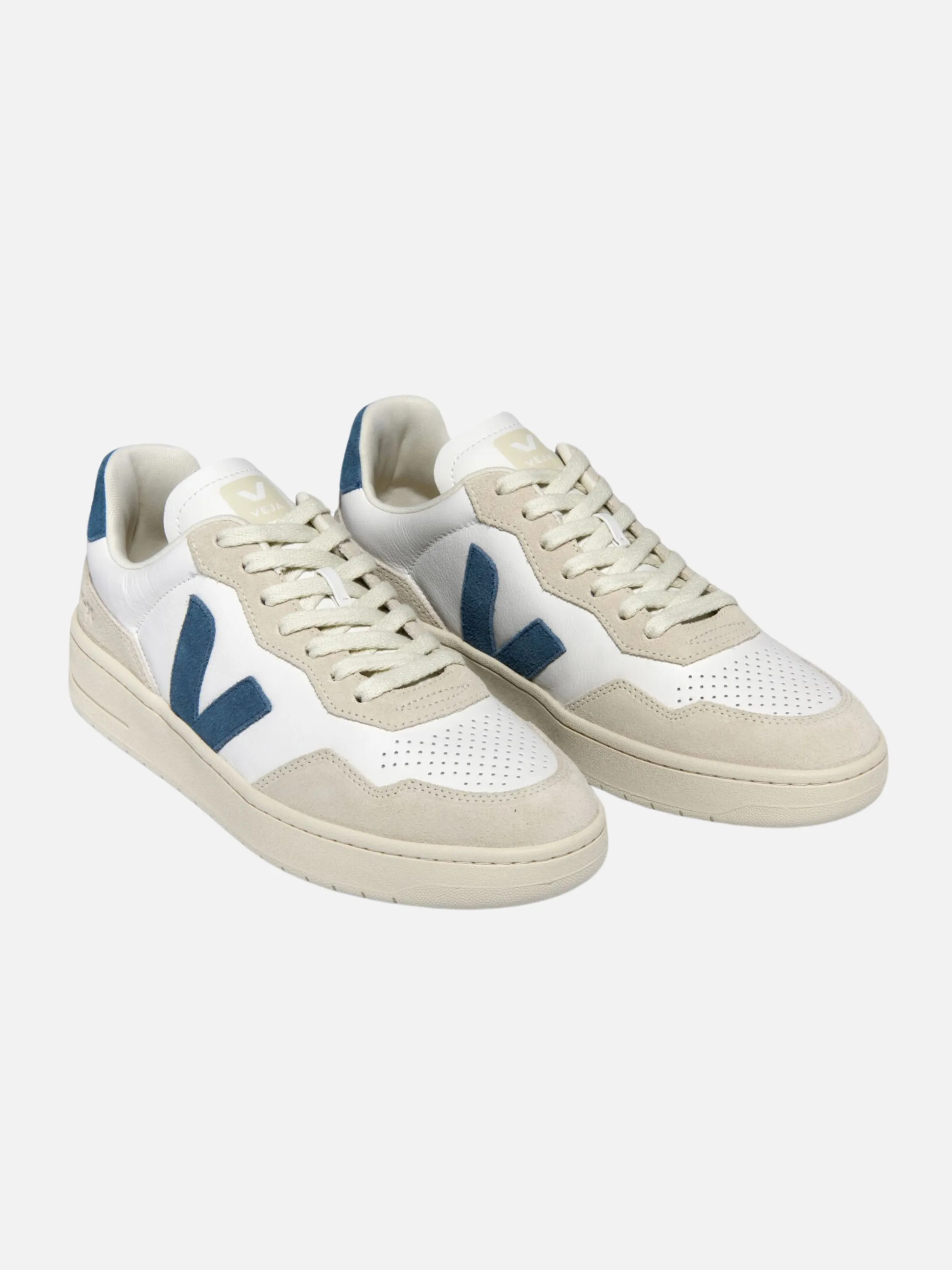 VEJA V-90 Leather Sneaker - White California