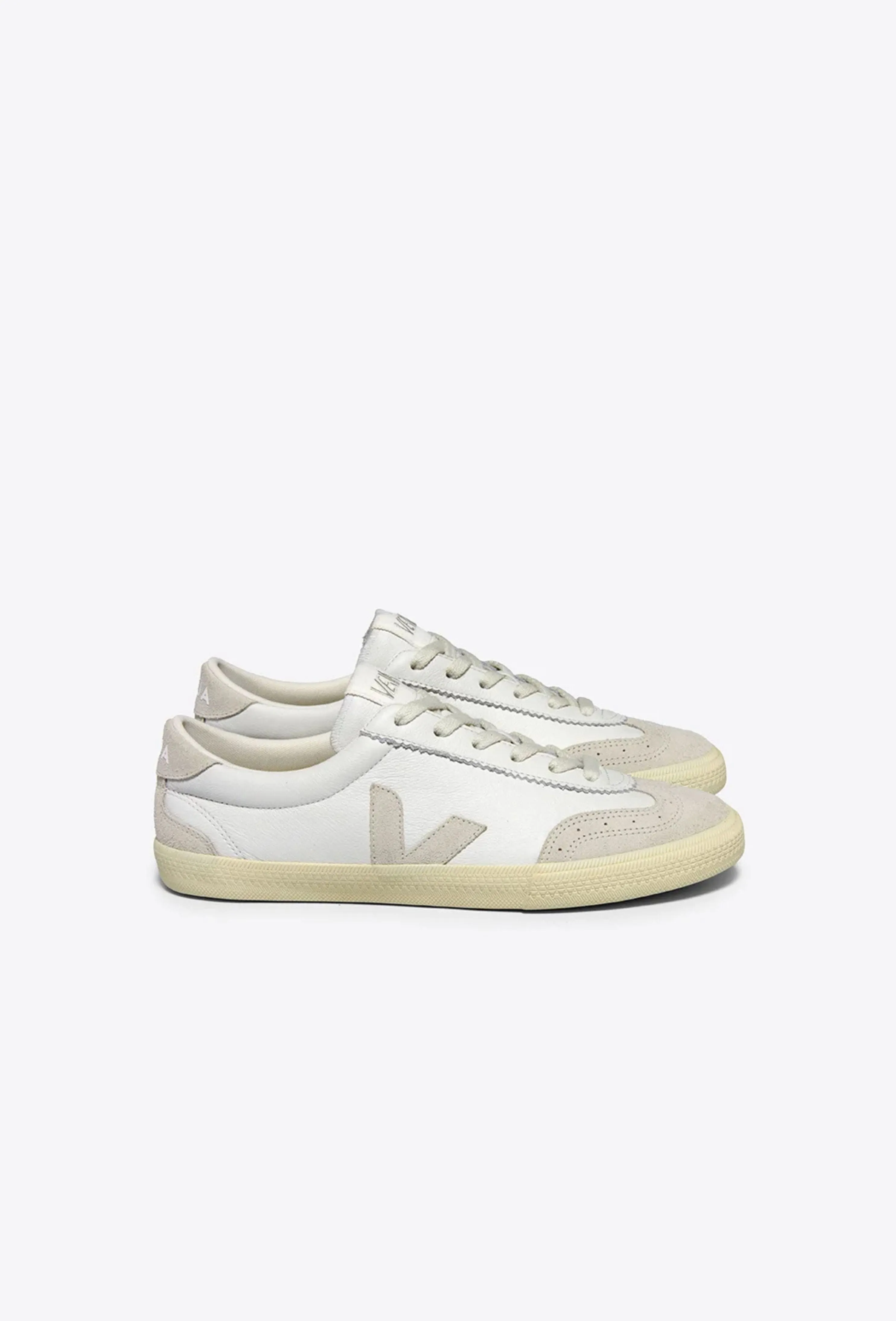 Volley O.T Leather - White / Natural